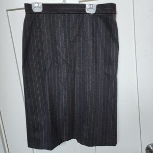Club Monaco pinstriped skirt